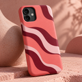 Coral Wave Phone Case — artwork visualisation
